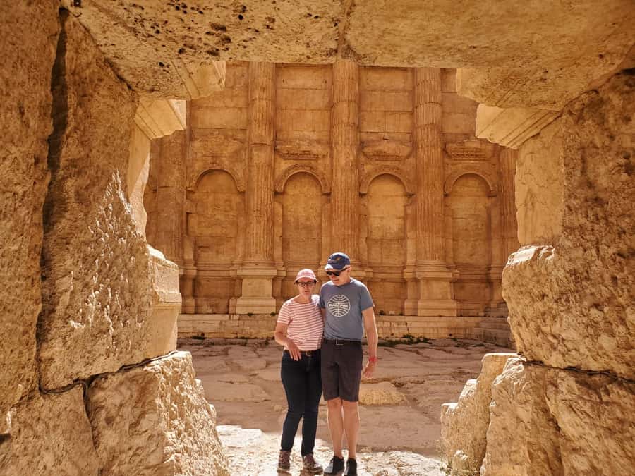Baalbek Temples & Ksara Caves w/pick-up,guide, entries+lunch - Two hours among the temples of Baalbek