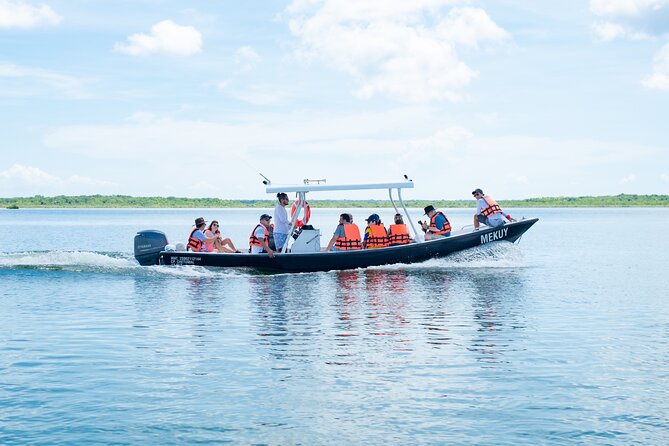 Bacalar Boat Tour and Visit to Cenotes - Swimming stops, snacks, and drinks