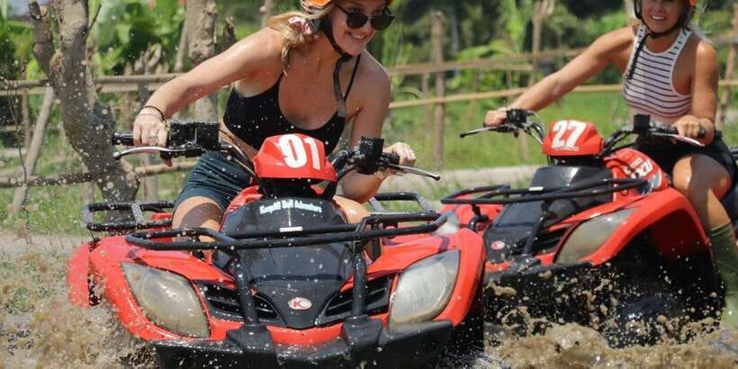 Bali: ATV Gorilla Cave, Ubud Monkey Forest, & Waterfall Tour - Gorilla Cave and the off-road route