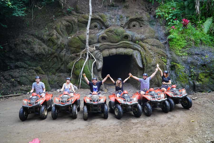 Bali: Gorilla Cave Quad Bike Tour & Cretya Infinity Pool - The ride from Bresela to Gorilla Cave