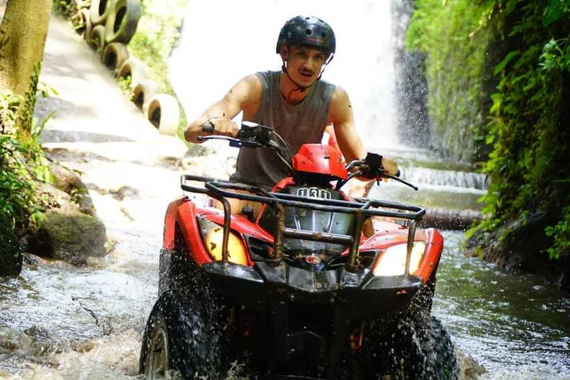 Bali: Gorilla Cave Quad Bike Tour & Cretya Infinity Pool - What the $40 price includes
