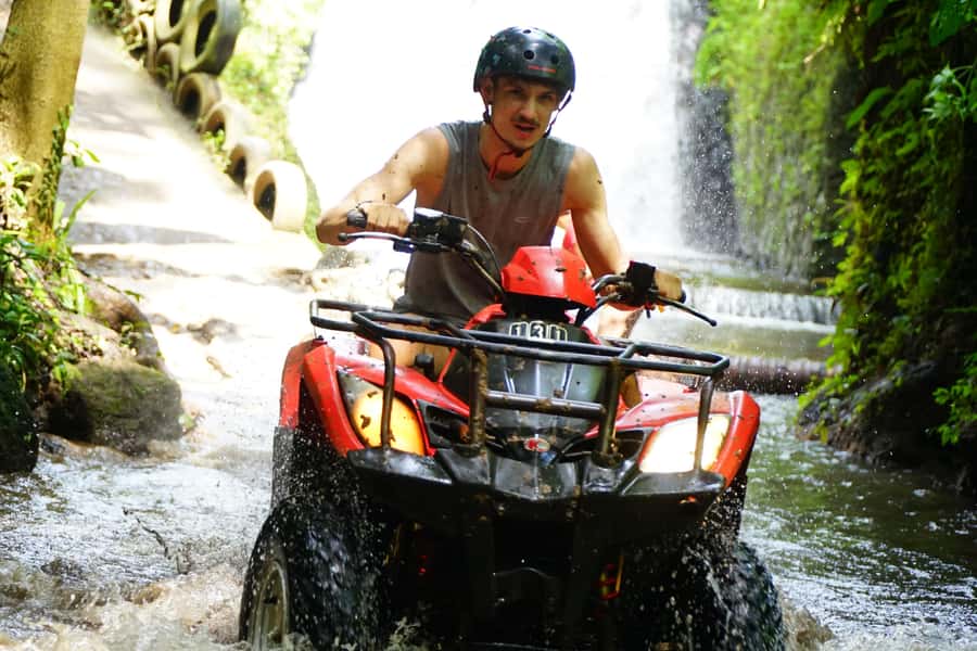 Bali: Gorilla Cave Quad Bike Tour & Cretya Infinity Pool - Why Gorilla Cave makes this route different