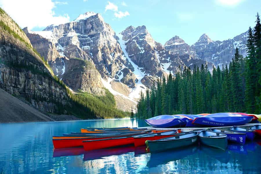 Banff: Lake Louise, Moraine Lake, Gondola, Cave & Basin Tour - Starting high at Sulphur Mountain