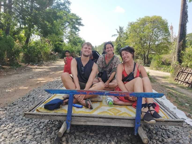 Battambang: Tuk-Tuk, Bamboo Train, Killing/Bat Caves, Sunset - What the $9 price really includes