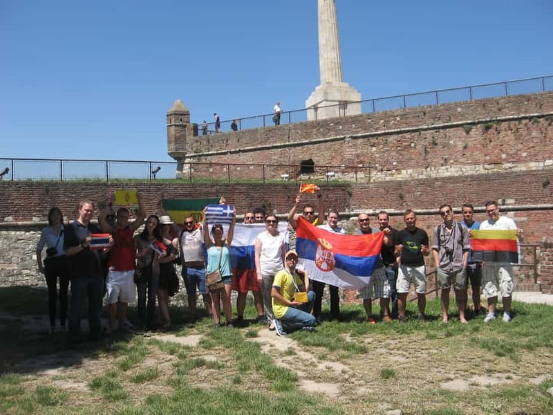 Belgrade: Underground Tour with Glass of Wine - Walking between separate underground sites