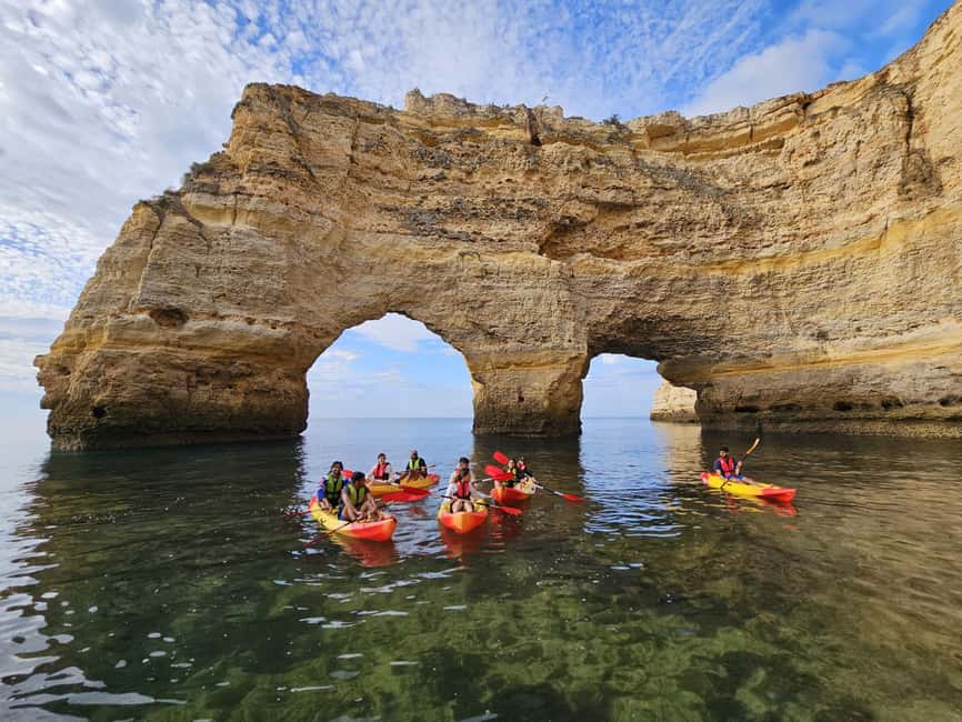 Benagil: 1:30Hour Kayak Rental with Private Parking - Key points at a glance