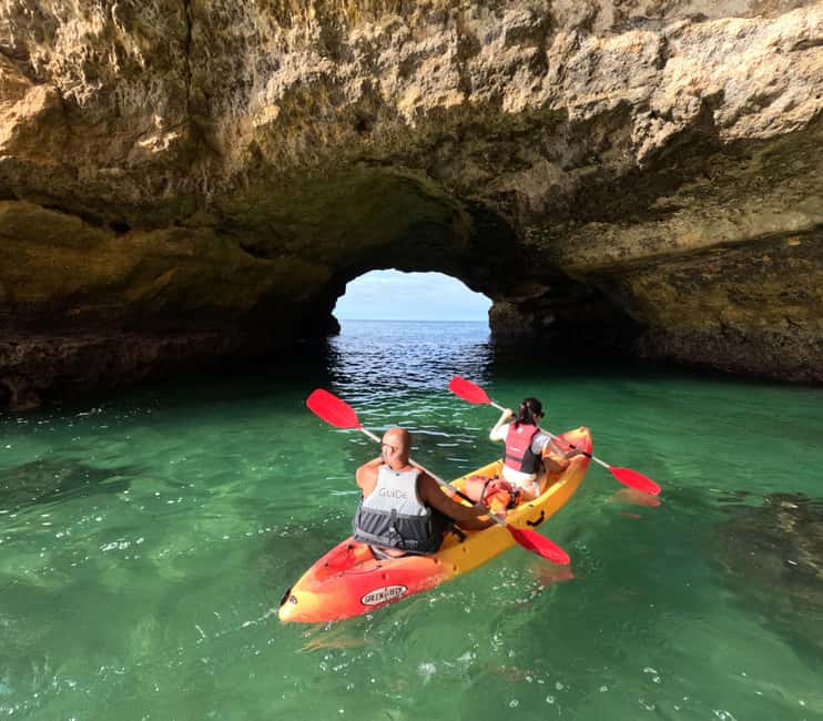 Benagil: 1:30Hour Kayak Rental with Private Parking - Algar de Benagil, the main event