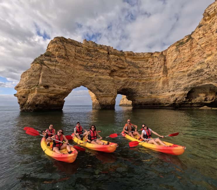 Benagil: 1:30Hour Kayak Rental with Private Parking - How much value do you get for $34?
