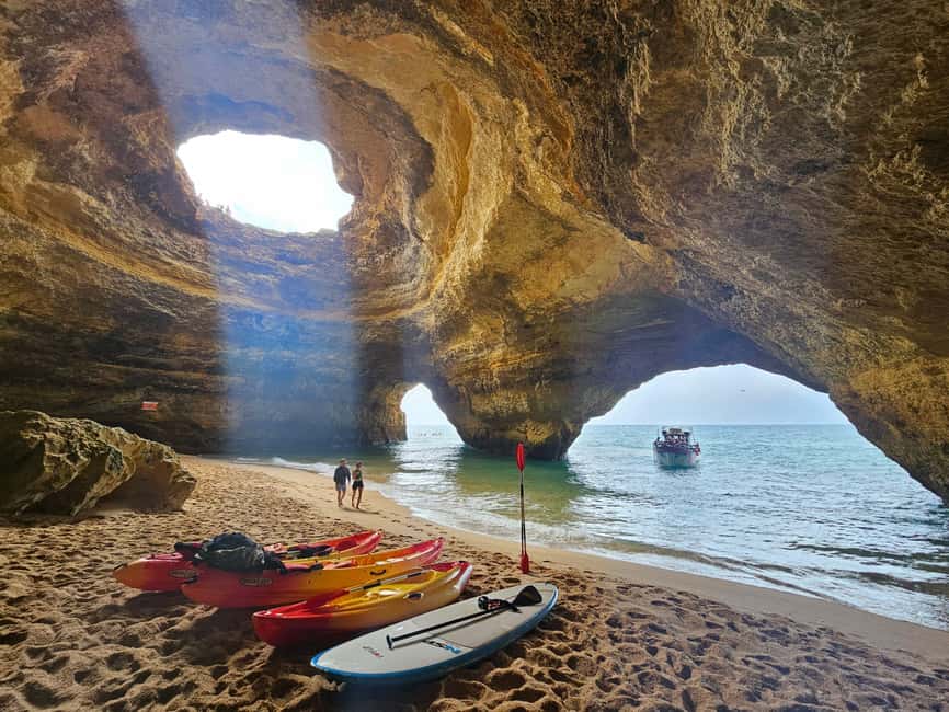 Benagil: 1:30Hour Kayak Rental with Private Parking - What happens before you paddle
