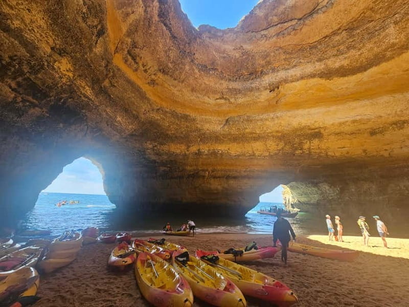 Benagil: Benagil Caves Guided Kayak Tour - Key points at a glance