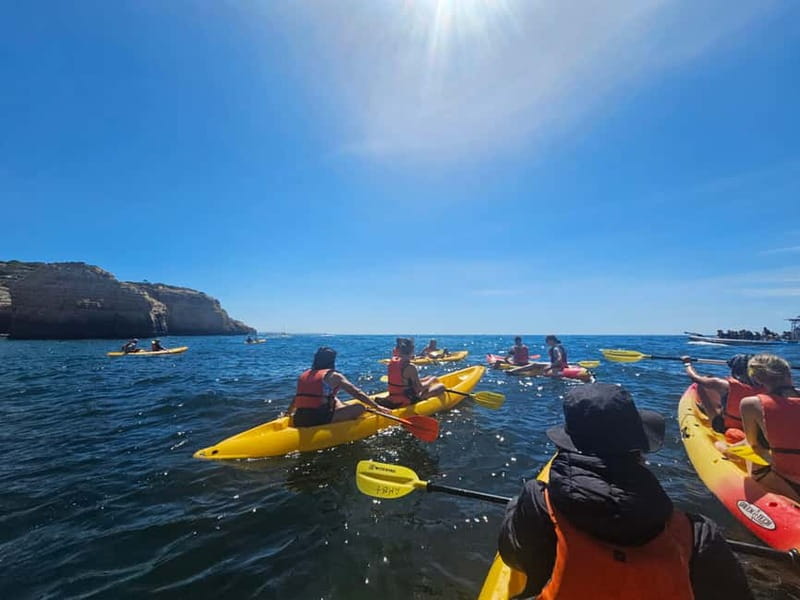 Benagil: Benagil Caves Guided Kayak Tour - Why the early start matters