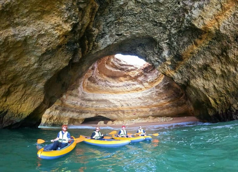Benagil cave 1 hour tour with local guide - What the kayaks are really like