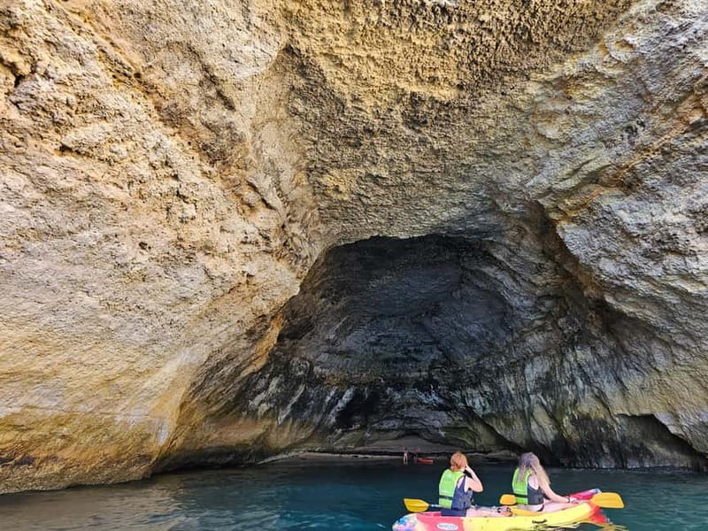Benagil: Cave and Sea Caves Guided Kayak Tour - Benagil Cave, with conditions in charge