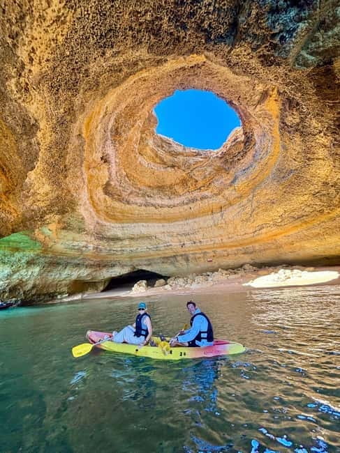 Benagil Cave - Kayak Guided tour - Secret beaches and smaller caves