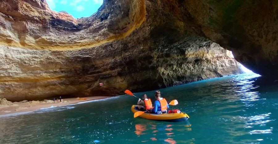 Benagil Caves: small group Kayaking Tour with a Local Guide - Nearby caves, rock formations, and beaches