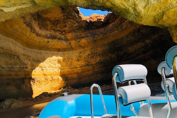 Benagil Caves Tour from Portimao - Algar Seco, Praia da Rocha, and the return route