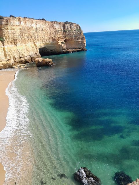 Benagil e-bike tour 7 hanging valleys - Marinha Beach and the Algarve’s famous arches