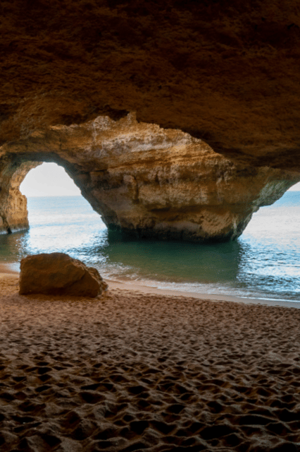 Benagil: Guided Kayak Express Tour! - Inside Algar de Benagil
