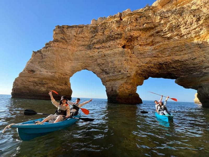 Benagil: Guided Sunrise Kayak Tour with Licensed Guide - Captain’s Cave and the lesser-known stops
