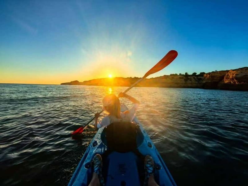 Benagil: Guided Sunrise Kayak Tour with Licensed Guide - Meeting at Albandeira Beach
