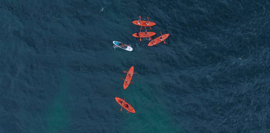 Benagil: Kayak Adventure - Starting at Estrada de Benagil