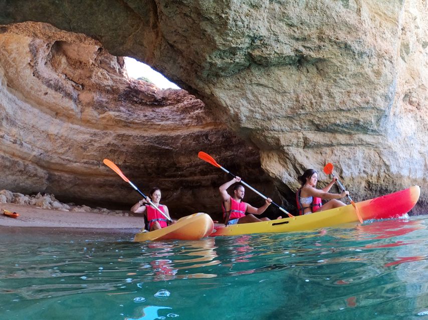 Benagil: Kayaking Adventure in Benagil Caves & Marinha Beach - Starting beside Benagil Beach