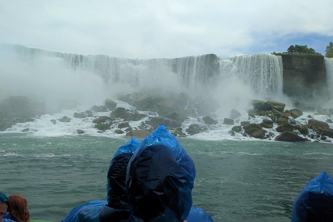 Best Niagara Falls US Tour W/Boat Ride, Cave & More Wonders! - Prospect Point and the three falls from above