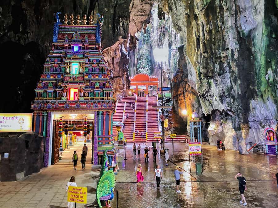 Best of Kuala Lumpur Tour with KL Tower & Batu Caves - Climbing the 272 steps at Batu Caves