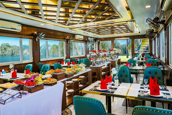 Best seller Halong Bay Day Cruise - Luon Cave by kayak or bamboo sampan