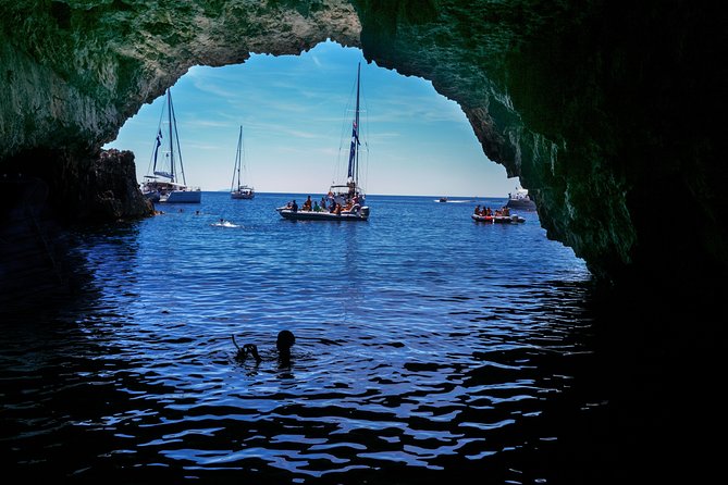 Blue Cave and Pakleni Islands group Tour from Hvar - Stiniva Cove and the short swim to shore