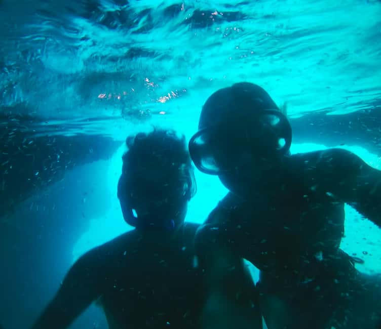 Blue Cave-Green caves-Lopud Sandy beach - tour with drink - Three Green Caves and the value of a second swim