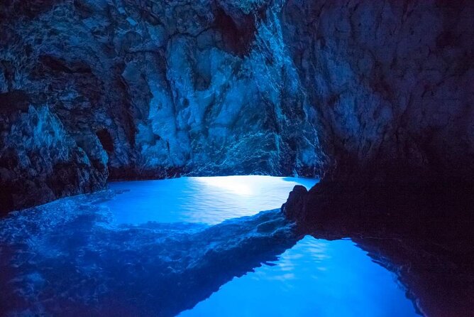 Blue Cave & Vis Island speedboat tour from Hvar - The Green Cave on Ravnik Island