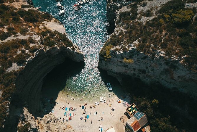 Blue Cave & Vis Island speedboat tour from Hvar - The Blue Cave at Bisevo
