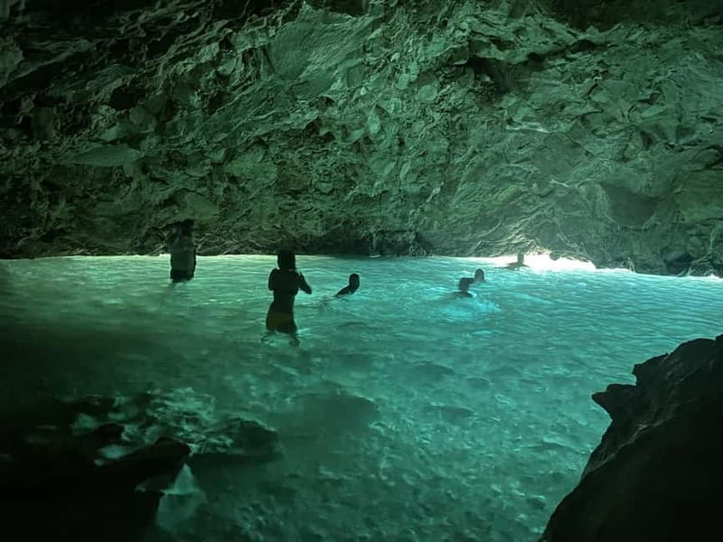 Blue Gem Cave Speedboat Tour Vlore - The first 40 minutes on the speedboat