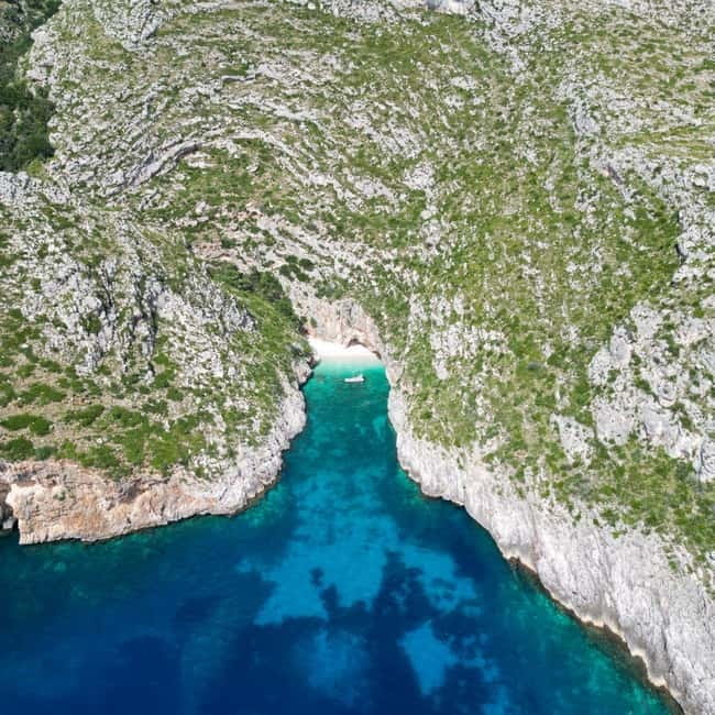 Blue Gem Cave Speedboat Tour Vlore - Dafina Cave and the short coves beyond it