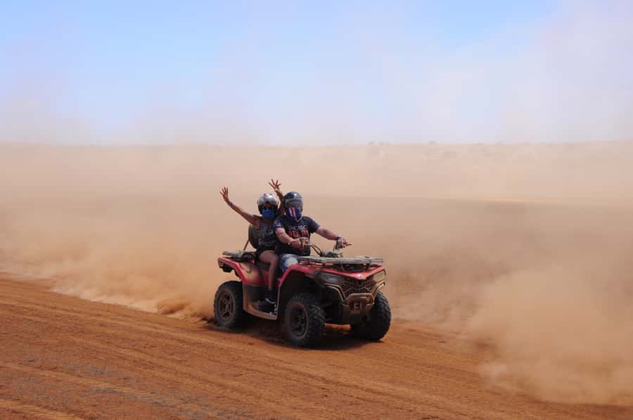 Boa Vista: Off-Road Quad Bike to Santa Monica & Caves - Starting at Povoação Velha