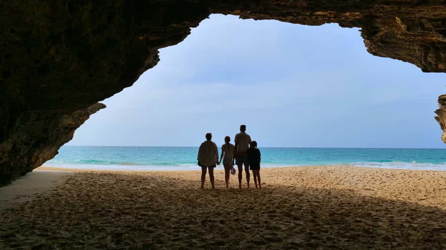 Boa Vista: Shark, Turtles, Cave, Sandboarding & Tasting Tour - Povoação Velha and a taste of Cape Verde