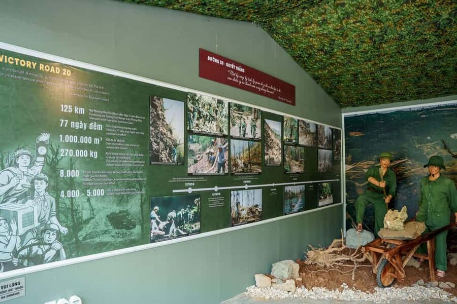 Boat Ride Phong Nha Cave & Vietnam’s Historic Command Cave - Road tools, supply systems, and bomb relics