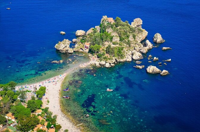 Boat tour Giardini Naxos Taormina Isola Bella Blue Grotto - Key points at a glance
