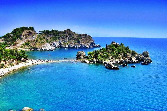 Boat tour Giardini Naxos Taormina Isola Bella Blue Grotto - Why the coast looks better from Giardini Naxos