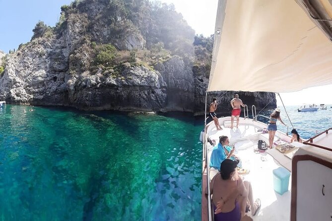 Boat tour Giardini Naxos Taormina Isola Bella Blue Grotto - Isola Bella, Taormina’s small nature reserve