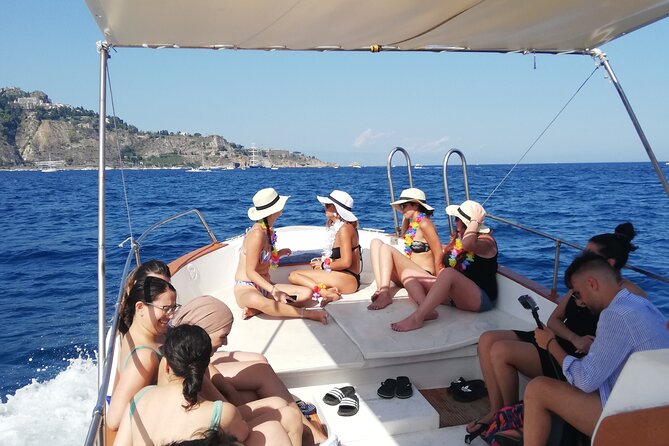 Boat tour Giardini Naxos Taormina Isola Bella Blue Grotto - The swim stop is the heart of the trip