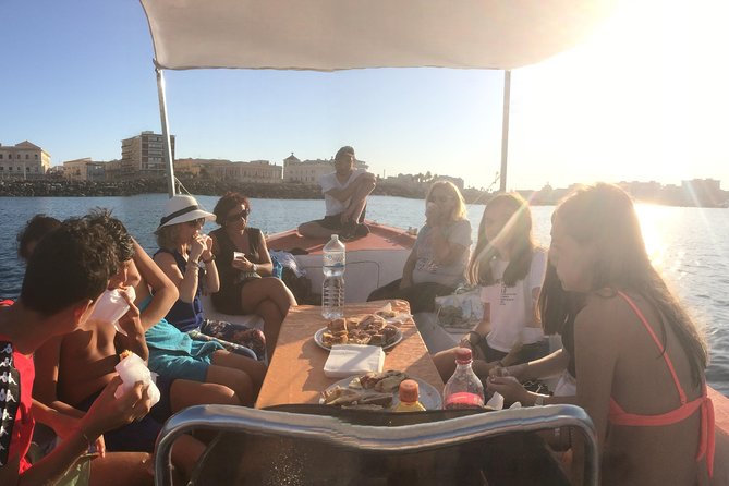 Boat tour of Ortigia Island and sea caves - The swim stop and open water