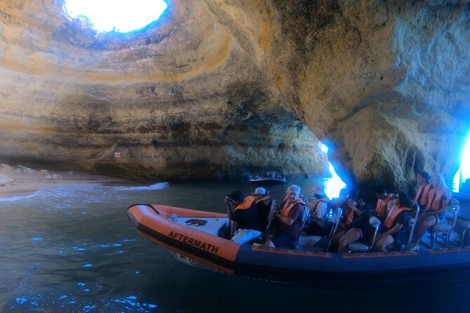 Boat trip to the caves of Benagil - Entering or approaching Algar de Benagil