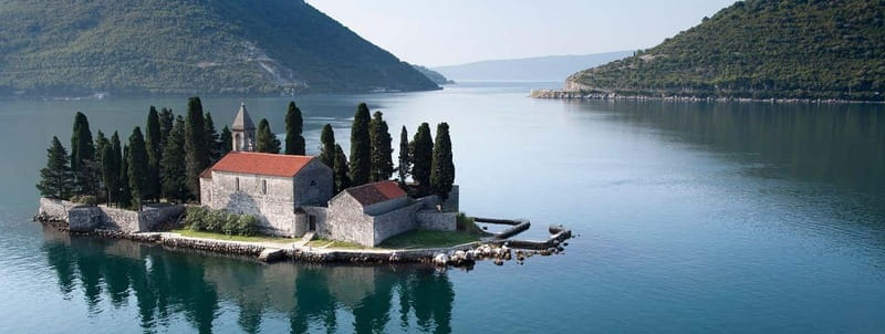 Bokokotor Bay, Blue Cave and panorama of Mamula - Mamula Island, where beauty meets a grim past