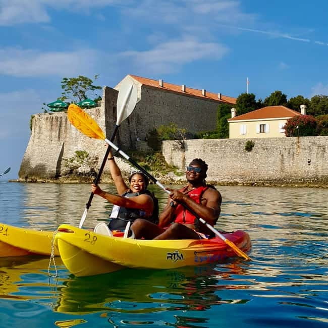 Budva: 3-Hour Paddle Board or Kayak Tour to Coastal Caves - Old Town from the water