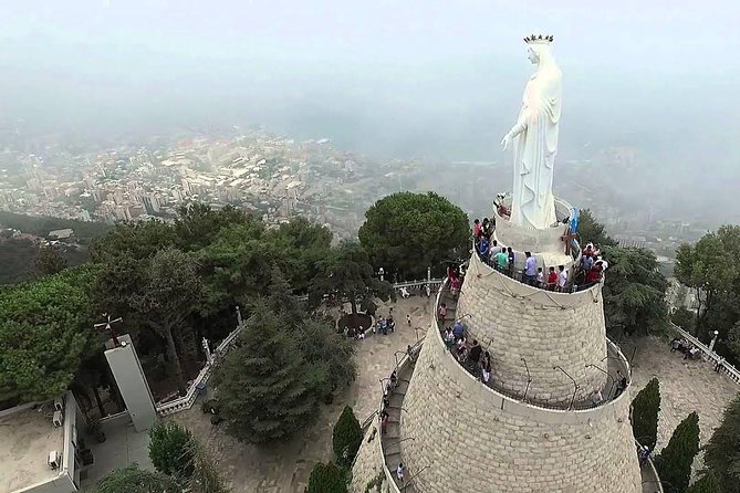 Byblos, Jeita Grotto & Harissa Day Trip -With Lunch (4G on Board) - Riding the Telepherique to Harissa