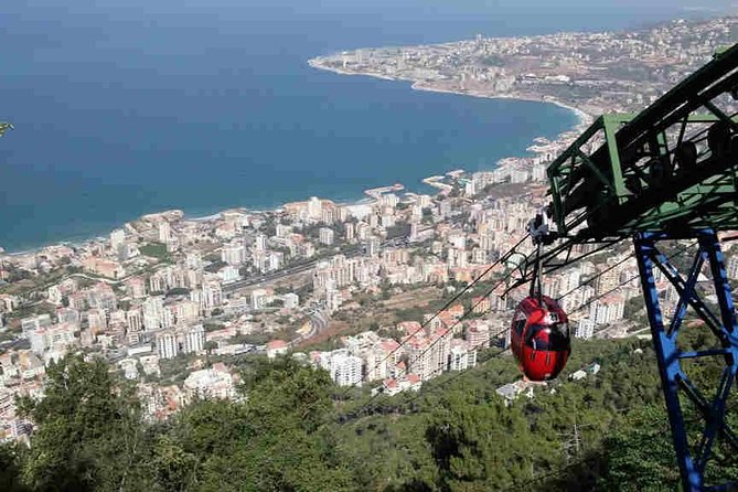 Byblos, Jeita Grotto & Harissa Day Trip -With Lunch (4G on Board) - Entering the upper and lower chambers of Jeita Grotto