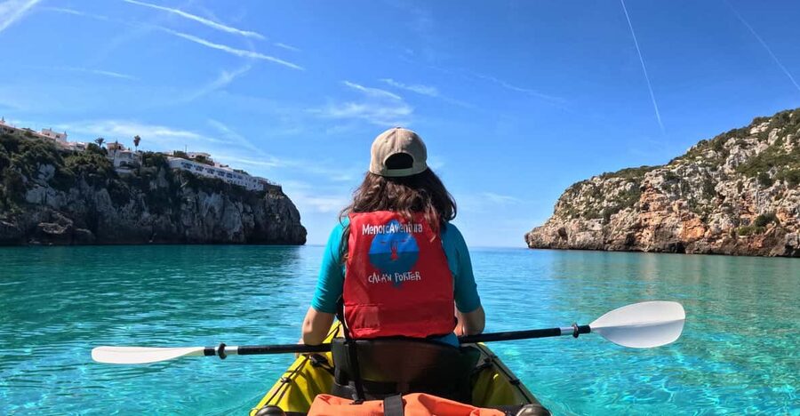 Cala en Porter: Menorca Caves Kayaking Tour & GoPro Photos - Cales Coves adds a dose of Menorca’s past
