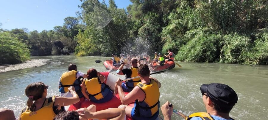 Calasparra: Almadenes Canyon Rafting Tour & Visit 3 Caves - Inside Cueva del Puerto